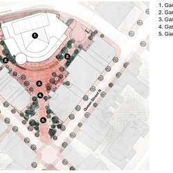 Site Plan view of Garden Square